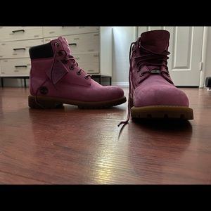 Pink Timberlands